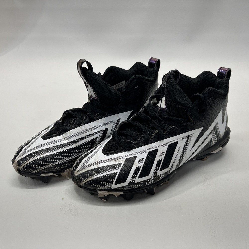 Adidas Freak Spark MD J 23 Youth Size 3.5 Football Cleats HP5962 Black White